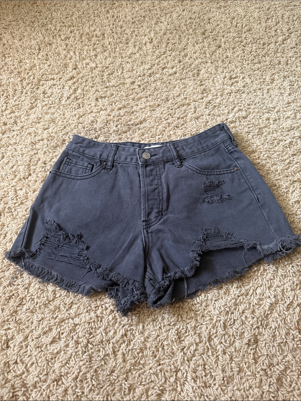 Pacsun black jean shorts